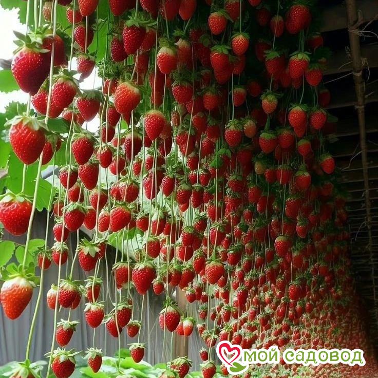 Клубника ампельная Анастасия